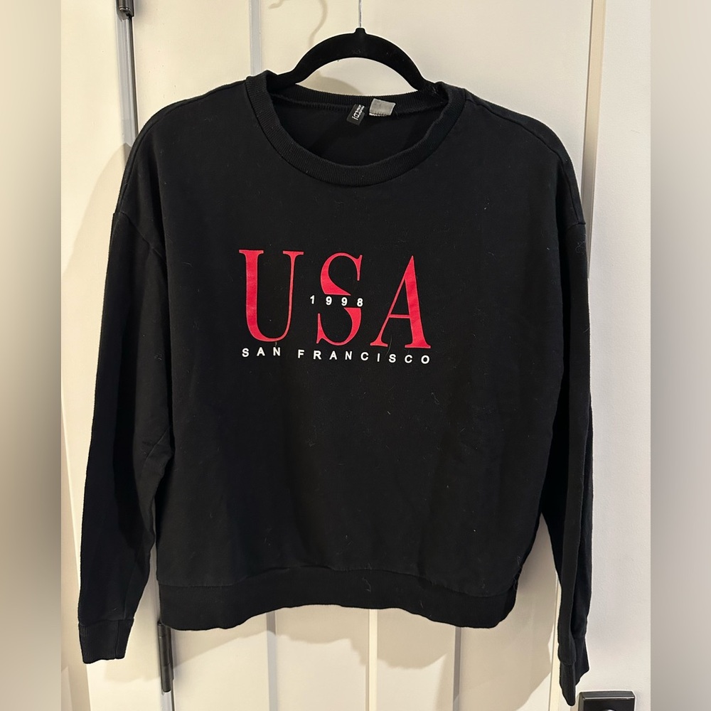 USA crew neck